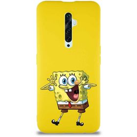 Printify Oppo Reno 2Z Soft Premier Kapak Sünger Bob Tasarımlı Silikon Cep Telefonu Kılıfı