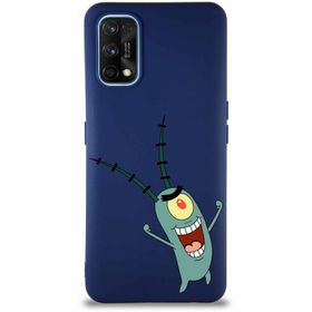 Printify Realme 7 Pro Soft Premier Kapak Plankton Tasarımlı Silikon Cep Telefonu Kılıfı