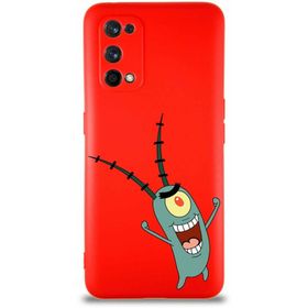 Printify Realme 7 Pro Soft Premier Kapak Plankton Tasarımlı Silikon Cep Telefonu Kılıfı