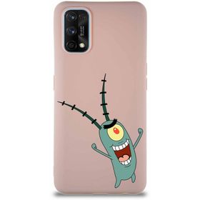 Printify Realme 7 Pro Soft Premier Kapak Plankton Tasarımlı Silikon Cep Telefonu Kılıfı