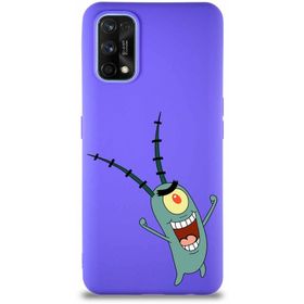Printify Realme 7 Pro Soft Premier Kapak Plankton Tasarımlı Silikon Cep Telefonu Kılıfı