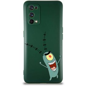 Printify Realme 7 Pro Soft Premier Kapak Plankton Tasarımlı Silikon Cep Telefonu Kılıfı
