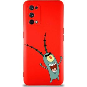 Printify Realme 7 Pro Soft Premier Kapak Plankton Tasarımlı Silikon Cep Telefonu Kılıfı