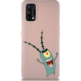 Printify Realme 7 Pro Soft Premier Kapak Plankton Tasarımlı Silikon Cep Telefonu Kılıfı