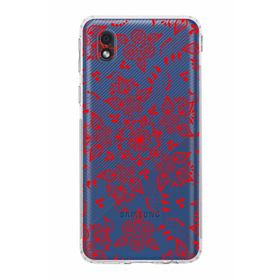 Printify Samsung Galaxy A01 Core Uyumlu Kamera Korumalı Kapak Nostalji Desen E Tasarımlı Şeffaf Kılıf