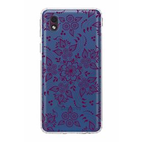 Printify Samsung Galaxy A01 Core Uyumlu Kamera Korumalı Kapak Nostalji Desen F Tasarımlı Şeffaf Kılıf