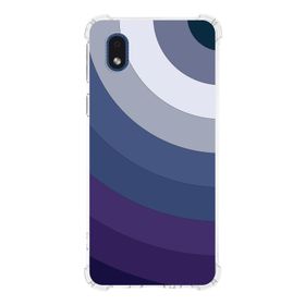 Printify Samsung Galaxy A01 Core Uyumlu Köşe Korumalı Antişok Kapak Renk Cümbüşü Tasarımlı Şeffaf Kılıf