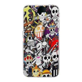 Printify Samsung Galaxy A01 Uyumlu Kamera Korumalı Kapak Grafiti A Tasarımlı Şeffaf Kılıf