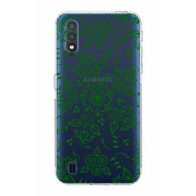 Printify Samsung Galaxy A01 Uyumlu Kamera Korumalı Kapak Nostalji Desen A Tasarımlı Şeffaf Kılıf