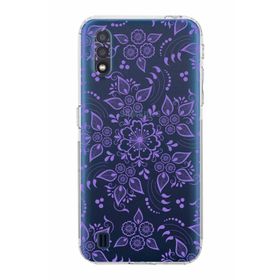 Printify Samsung Galaxy A01 Uyumlu Kamera Korumalı Kapak Nostalji Desen D Tasarımlı Şeffaf Kılıf