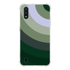 PrintiFy Samsung Galaxy A01 Uyumlu Köşe Korumalı Antişok Kapak Renk Cümbüşü Tasarımlı Şeffaf Kılıf