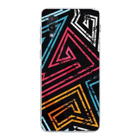 Printify Samsung Galaxy A02 Uyumlu Kamera Korumalı Kapak Grafiti B Tasarımlı Şeffaf Kılıf