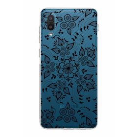 Printify Samsung Galaxy A02 Uyumlu Kamera Korumalı Kapak Nostalji Desen B Tasarımlı Şeffaf Kılıf