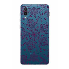 Printify Samsung Galaxy A02 Uyumlu Kamera Korumalı Kapak Nostalji Desen F Tasarımlı Şeffaf Kılıf