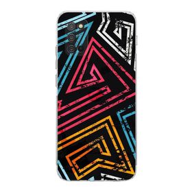 Printify Samsung Galaxy A02s Uyumlu Kamera Korumalı Kapak Grafiti B Tasarımlı Şeffaf Kılıf