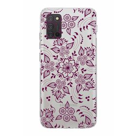 Printify Samsung Galaxy A02s Uyumlu Kamera Korumalı Kapak Nostalji Desen F Tasarımlı Şeffaf Kılıf