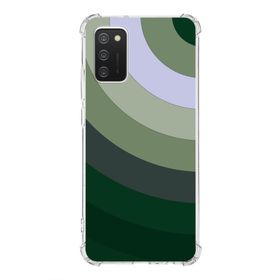 Printify Samsung Galaxy A02S Uyumlu Köşe Korumalı Antişok Kapak Renk Cümbüşü Tasarımlı Şeffaf Kılıf