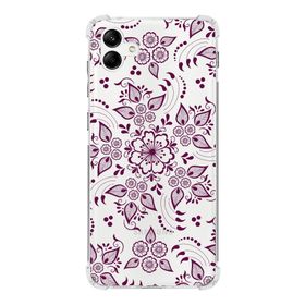 Printify Samsung Galaxy A04 Köşe Korumalı Antişok Kapak Nostalji Desen Tasarımlı Şeffaf Kılıf