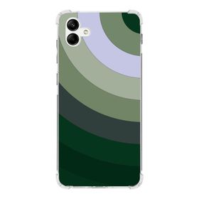 Printify Samsung Galaxy A04 Köşe Korumalı Antişok Kapak Renk Cümbüşü Tasarımlı Şeffaf Kılıf