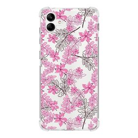 Printify Samsung Galaxy A04 Köşe Korumalı Antişok Kapak Renkli Desen Tasarımlı Şeffaf Kılıf