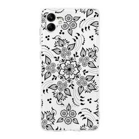 Printify Samsung Galaxy A04 Uyumlu Kamera Korumalı Kapak Nostalji Desen B Tasarımlı Şeffaf Kılıf