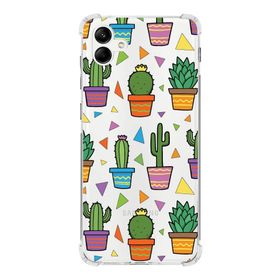 Printify Samsung Galaxy A04 Uyumlu Water Color 4 Baskılı Şeffaf Köşe Korumalı Antişok Kılıf