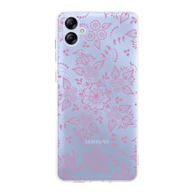 Printify Samsung Galaxy A04e Uyumlu Kamera Korumalı Kapak Nostalji Desen C Tasarımlı Şeffaf Kılıf