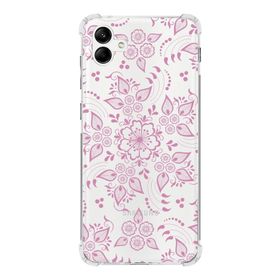 Printify Samsung Galaxy A04E Uyumlu Köşe Korumalı Antişok Kapak Nostalji Desen Tasarımlı Şeffaf Kılıf