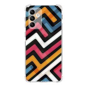 Printify Samsung Galaxy A04S Köşe Korumalı Antişok Kapak Grafiti Tasarımlı Şeffaf Kılıf