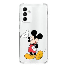 Printify Samsung Galaxy A04S Köşe Korumalı Antişok Kapak Mickey Mouse Tasarımlı Şeffaf Kılıf
