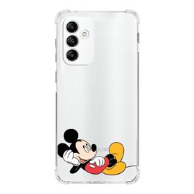 Printify Samsung Galaxy A04S Köşe Korumalı Antişok Kapak Mickey Mouse Tasarımlı Şeffaf Kılıf