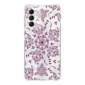 Printify Samsung Galaxy A04S Köşe Korumalı Antişok Kapak Nostalji Desen Tasarımlı Şeffaf Kılıf
