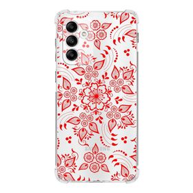 Printify Samsung Galaxy A04S Köşe Korumalı Antişok Kapak Nostalji Desen Tasarımlı Şeffaf Kılıf