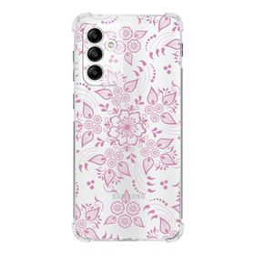 Printify Samsung Galaxy A04S Köşe Korumalı Antişok Kapak Nostalji Desen Tasarımlı Şeffaf Kılıf