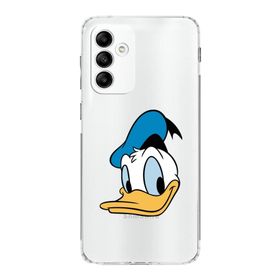 Printify Samsung Galaxy A04S Uyumlu Kamera Korumalı Kapak Donald Duck B Tasarımlı Şeffaf Kılıf