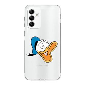 Printify Samsung Galaxy A04S Uyumlu Kamera Korumalı Kapak Donald Duck E Tasarımlı Şeffaf Kılıf