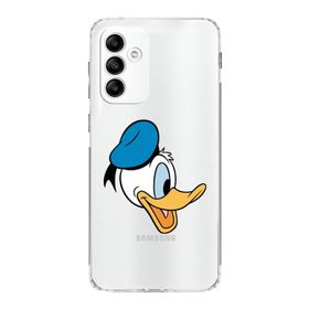 Printify Samsung Galaxy A04S Uyumlu Kamera Korumalı Kapak Donald Duck F Tasarımlı Şeffaf Kılıf