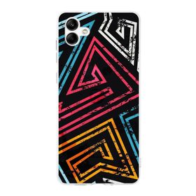 Printify Samsung Galaxy A05 Uyumlu Kamera Korumalı Kapak Grafiti B Tasarımlı Şeffaf Kılıf
