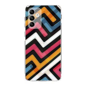 Printify Samsung Galaxy A05S Uyumlu Kamera Korumalı Kapak Grafiti C Tasarımlı Şeffaf Kılıf