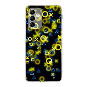 Printify Samsung Galaxy A05S Uyumlu Kamera Korumalı Kapak Grafiti E Tasarımlı Şeffaf Kılıf