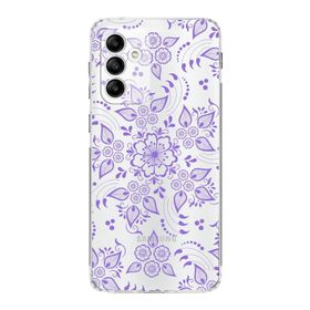Printify Samsung Galaxy A05S Uyumlu Kamera Korumalı Kapak Nostalji Desen D Tasarımlı Şeffaf Kılıf
