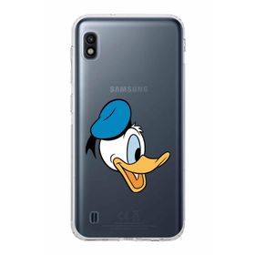 Printify Samsung Galaxy A10 Uyumlu Kamera Korumalı Kapak Donald Duck F Tasarımlı Şeffaf Kılıf