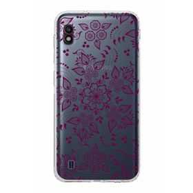 Printify Samsung Galaxy A10 Uyumlu Kamera Korumalı Kapak Nostalji Desen F Tasarımlı Şeffaf Kılıf