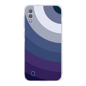 Printify Samsung Galaxy A10 Uyumlu Kamera Korumalı Kapak Renk Cümbüşü E Tasarımlı Şeffaf Kılıf