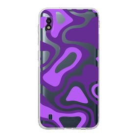 Printify Samsung Galaxy A10 Uyumlu Kamera Korumalı Kapak Renkli Desen F Tasarımlı Şeffaf Kılıf