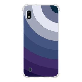 Printify Samsung Galaxy A10 Uyumlu Köşe Korumalı Antişok Kapak Renk Cümbüşü Tasarımlı Şeffaf Kılıf