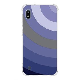 Printify Samsung Galaxy A10 Uyumlu Köşe Korumalı Antişok Kapak Renk Cümbüşü Tasarımlı Şeffaf Kılıf