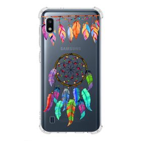 Printify Samsung Galaxy A10 Uyumlu Nazar Boncuğu 6 Baskılı Şeffaf Köşe Korumalı Antişok Kılıf