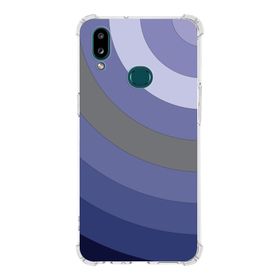 Printify Samsung Galaxy A10s Uyumlu Köşe Korumalı Antişok Kapak Renk Cümbüşü Tasarımlı Şeffaf Kılıf