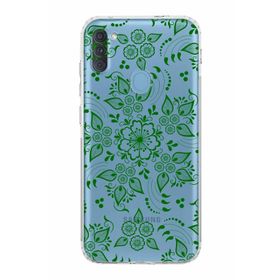 Printify Samsung Galaxy A11 Uyumlu Kamera Korumalı Kapak Nostalji Desen A Tasarımlı Şeffaf Kılıf